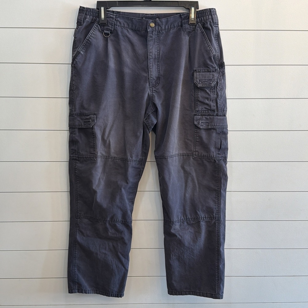 511 Tactical Pants Mens Size 38X32 (Actual 37x31) Navy Blue Pants Lightly Faded